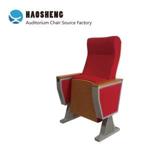 Sièges d'auditorium modernes semi-aluminium haut de gamme - Confortables, pliables et écologiques pour cinéma/école/salle de conférence - Product Image 1