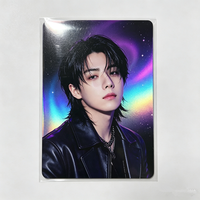 Tarjetas Magnéticas de PVC Holográficas de Doble Cara Personalizadas, Impresión Offset Brillante, Servicio de Impresión de Artículos Coleccionables para Fans