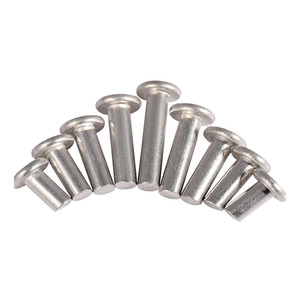 Gb872 Chất Lượng Cao Thép Không Gỉ 304 316 Mỏng Đầu Đinh Tán Phẳng Đầu Tròn Rắn Đinh Tán - Product Image 2