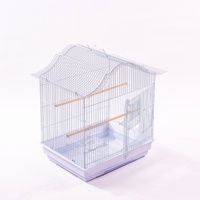 Cage à oiseaux pliable galvanisée pour attraper les pigeons sauvages de manière humaine avec entrée à sens unique pour attraper les pigeons et colombes dans des cages