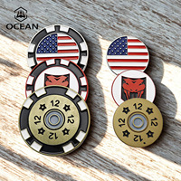 Jetons de poker de golf personnalisés, fabrication sur mesure, logo personnalisé, pièces de poker, accessoires de golf