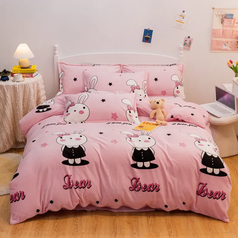 Listagem do novo produto Design Personalizado Impressão Em Tecido 100% Poliéster Rainha Conjunto de Cama