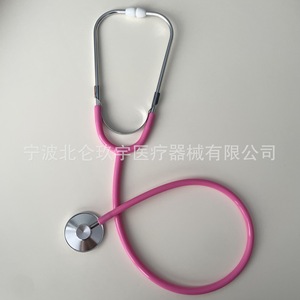 Estetoscopio, un juguete de rol para niños, para médicos y enfermeras de jardín de infancia, hecho con materiales ecológicos. - Product Image 1