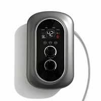 Chauffe-eau électrique mural sans réservoir avec pompe de surpression intégrée, température constante, usage domestique