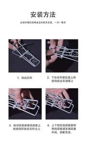 กับดักตุ่นกลางแจ้งแบบชุบสังกะสี ใช้งานง่าย นำกลับมาใช้ใหม่ได้ ทนทานต่อสภาพอากาศ สำหรับสนามหญ้า สวน และพื้นที่กลางแจ้ง - Product Image 4