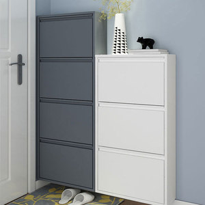 Armoire à chaussures ultra-fine avec serrure en acier, sécurité <span class=keywords><strong>antivol</strong></span>, salon, hôtel, salle <span class=keywords><strong>de</strong></span> sport, entrée moderne, armoire murale - Product Image 2