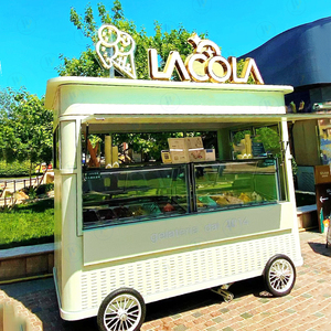 รถขายกาแฟขนาดเล็ก รถขายของที่ระลึกในห้างสรรพสินค้า รถขายอาหารอเนกประสงค์ รถขายชานมและเบียร์ขนาดเล็กสำหรับขายริมทาง - Product Image 2