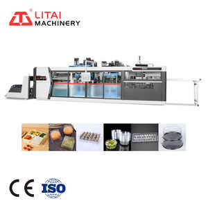 全自动三工位塑料热碟机生产线专用于PET PP PS PVC EPS热成型 - Product Image 1