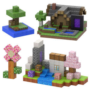 Nuevo Diseño Bloques de Construcción Magnéticos STEM Montessori, Ladrillos de Cubos Pequeños Sensoriales - Product Image 2