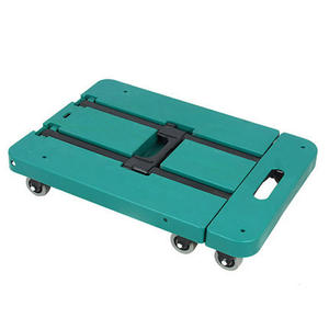 Chariot à main pliable Chariot à bagages pliable Chariot à plate-forme portable Chariot pliable avec 6 roues - Product Image 4