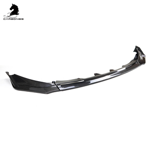 Vendedor caliente Auto Accesorios Wet Carbon Fiber V Tipo 3 PCS Parachoques delantero Labio para <span class=keywords><strong>BMW</strong></span> G80 M3 G82 M4 2021 + - Product Image 5