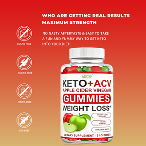 Gummies Keto Prêtes à l'emploi Marque Privée – Brûleur de Graisse Avancé pour la Perte de Poids au Vinaigre de <span class=keywords><strong>Cidre</strong></span> de Pomme – Vitamines Keto Amincissantes en Gummies Oursons - Product Image 4