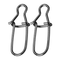 Klip memancing luar ruangan, aksesoris memancing Pin ditingkatkan memancing Stainless Steel jepret 0 #1 #2 #3 #4 #5 #6 #7 #8 #