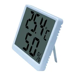 Mini kapalı oda termometresi LCD dijital sıcaklık ve nem ölçer termometre termometre higrometre akıllı hava İstasyonu