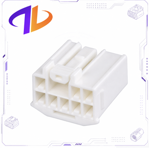 7283-1080 7183-2510 Compatible 8 Pin Female 2.3mm 090II Unsealed Automotive Wire Harness Electrical Connector <b>Plug</b> Housing - Product Image 1