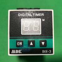 Timer Digital untuk Oven Gas Manual 0-90 Menit 220V/10A MDK DS-03 Bagian Logam Baja untuk Rumah Tangga Mobil Luar Ruangan Hotel RV