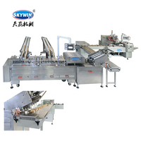 Machine à sandder et d'emballage de crème glacée entièrement automatique, pour conception de biscuits, nouveau