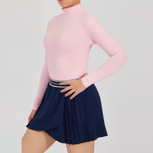 Toptan spor giysileri üreticileri Golf giyim vücut sıkı üstleri bayanlar uzun kollu nefes Golf gömlek Golf giysileri - Product Image 5