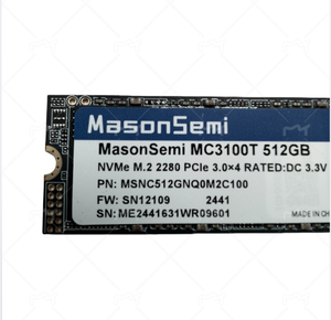 Para Mason Semi MC3100T 512GB portátil externo SSD usado interfaz <span class=keywords><strong>M</strong></span>.2 puerto de expansión SATA - Product Image 2