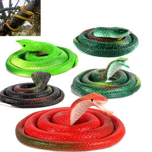 Giocattoli di serpente scherzo in gomma della foresta pluviale realistici lunghi 12-27 pollici - Product Image 3