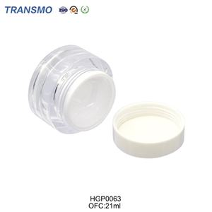 Pot en plastique transparent écologique personnalisable de 20 g, recyclable, pour crème cosmétique, lotion, produits de soin de la peau - Product Image 3