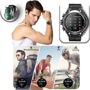 <span class=keywords><strong>Montre</strong></span> connectée à écran IPS, <span class=keywords><strong>montre</strong></span> connectée sportive avec écouteurs Bluetooth, surveillance de la fréquence cardiaque et de l'oxygène sanguin, bracelet intelligent - Product Image 2