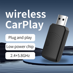 Adaptateur CarPlay intelligent SIXWGH 5G WiFi avec puce V851S, Dongle USB Android Auto Plug&Play, Contrôle via application OEM pour écran d'affichage de voiture, maison et <span class=keywords><strong>garage</strong></span> - Product Image 1