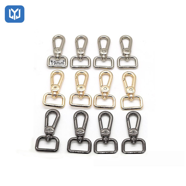 Custom High Quality Zinc Alloy Dog Hook - Metal Trigger Snap Hook for Bag Straps, Keychains & Handbag Hardware Accessories