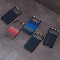 Coque de téléphone ultra-fine 17Air en TPU+PC texturé pour iPhone 17 Pro Max, texture fibre d'aramide, cadeaux de bienvenue