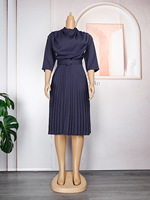 Turkry Ol dames à manches courtes élégant travail officiel formel femmes moulante robe de couleur unie avec ceinture