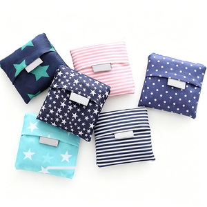 In Stock <b>Foldable</b> Cartoon Pattern Non-Woven <b>Shopping</b> <b>Bag</b> Large Size Shoulder Handle Tote For Groceries <b>Bag</b> - Product Image 3