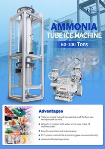Ventes directes d'usine Icemedal de machines à glace en tubes à ammoniac commerciales avec une production quotidienne de 50, 60, 80 <span class=keywords><strong>et</strong></span> 100 tonnes. - Product Image 6