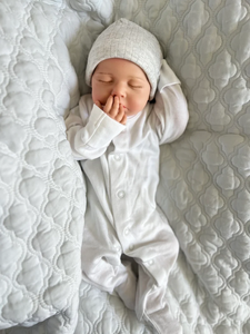 Poupées Reborn Bebe Boneca <span class=keywords><strong>Loulou</strong></span>, entièrement peintes, en silicone solide, faites à la main, poupée Reborn Bebe - Product Image 2