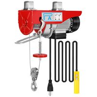 Mini palan électrique HGS B 500 220V PA500, mini palan électrique à câble, état neuf, mini treuil électrique en métal, type de sangle en câble métallique