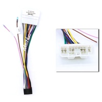 Autoradio Android Meihua avec écran tactile 9 pouces, cadre en ABS finition polie pour Isuzu D-Max 2012-2016, connecteur de faisceau 16 broches