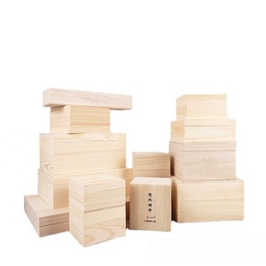 Caja de Almacenamiento de Madera con Tapa Abatible y Cierre, Organizador de Joyas de 1L, Color Sólido para Escritorio - Product Image 2