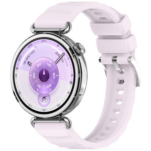 Bracelet de montre en silicone à fixation par pression pour <span class=keywords><strong>Huawei</strong></span> Watch GT6 41/46 mm, <span class=keywords><strong>installation</strong></span> en un clic, ajustement parfait, résistant à la transpiration, idéal pour un usage quotidien - Product Image 6