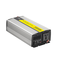 Convertisseur de courant pur sinus monophasé 1000W 12V DC 220V AC, certification CE&ROHS, efficacité de 90% pour les appareils électroménagers