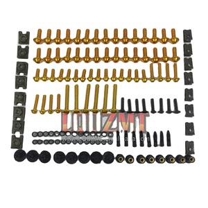 Kit completo de tornillos de carenado de 268PS para <span class=keywords><strong>KAWASAKI</strong></span> <span class=keywords><strong>NINJA</strong></span> <span class=keywords><strong>ZX7R</strong></span> ZX 7R 1996 1997 1998 <span class=keywords><strong>1999</strong></span> 2001 2002 2003 tornillos de cuerpo tuercas - Product Image 1
