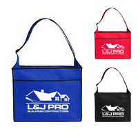 Sac à bandoulière en tissu non tissé pour enfants, certifié écologique, avec logo personnalisé, style décontracté, sac d'école, sac publicitaire pour hommes