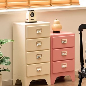 <b>Plastic</b> <b>Storage</b> <b>Drawers</b> Cabinet 1 2 3 4 5 Tier <b>Drawer</b> Organizer For Bedroom Office Easy To Clean Standing Type Rectangle Shape - Product Image 3
