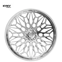 Jantes forgées KYKY monobloc personnalisées polies pour voiture, 20 et 22 pouces, 5x127, en alliage d'aluminium pour SUV