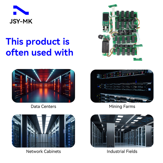 IP Single Phase 220V AC PDU PCB Boards Manufacturer Wholesale for IDC Power Distribution Unit Server Rack Computer Room