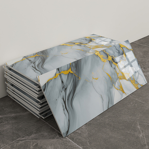 Pegatina de Pared Impermeable con Diseño de Mármol, Rollo de 30*60cm, Autoadhesiva, de PVC, para Encimeras de <span class=keywords><strong>Cocina</strong></span> y Gabinetes - Product Image 6