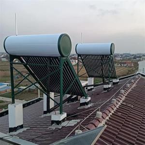 Engineering Pressurized Solar Water Heater Copper Pipe Black Chromium Coating Smart No Room Gradient Heat Storage Coupling - Product Image 3