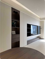 Venta directa del fabricante: Mueble de TV moderno, ajustable, duradero y ecológico para sala de estar, mueble de interior.