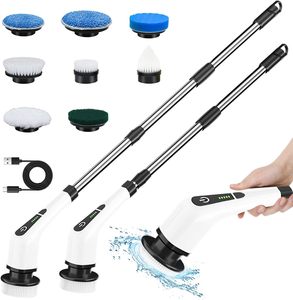Cepillo Eléctrico de Limpieza <span class=keywords><strong>7</strong></span> en 1, Cepillo Giratorio Eléctrico para Limpieza del Hogar, para Baño - Product Image 1