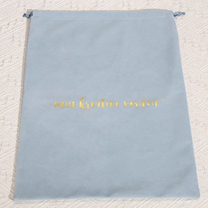 Biểu Tượng Tùy Chỉnh In Lớn Nhung Khuyến Mãi Mua Sắm Túi Siêu Mềm Nhung Quà Tặng Tóc Giày Quần Áo Bụi Bao Bì Pouch - Product Image 2