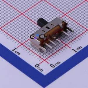 SS13D07L4B Slide Switch Through hole Component (THT) Switch Single Pole Three Throw Rectangle Pin Header PC Pin 12.7mm - Product Image 2