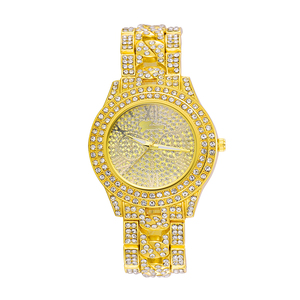 <span class=keywords><strong>Orologi</strong></span> da <span class=keywords><strong>Uomo</strong></span> con Zirconi Cubici Micro Pavé Effetto Ghiaccio Bling Bling di Tendenza 2025 – Gioielli all'Ingrosso - Product Image 1
